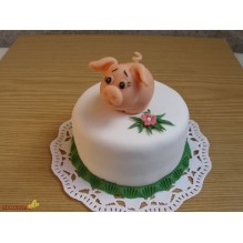 Детский торт "Свинка"